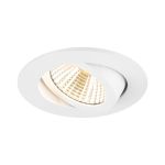 SLV New Tria 68 Spot Aluminium Blanc 8.3W 750lm 38D - 930 Blanc Chaud | Diamètre 68mm -  Meilleur Rendu Des Couleurs - Dimmable 