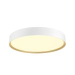 SLV Decona 42 Plafonnier Aluminium Blanc Rond 23W 2730lm - 930-940 CCT | IP44 - Meilleur Rendu Des Couleurs - Dimmable 