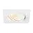 SLV New Tria 68 Spot Aluminium Blanc Carré 11W 700lm 60D - 918-930 Dim To Warm | Diamètre 68mm - Meilleur Rendu Des Couleurs