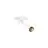 SLV Grip! Acier Spot Blanc 10W 590lm - 927 Blanc Très Chaud | Meilleur Rendu Des Couleurs - Dimmable