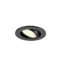 SLV New Tria 45 Spot Aluminium Noir Rond 4W 360lm 24D - 930 Blanc Chaud | Diamètre 45mm -  Meilleur Rendu Des Couleurs