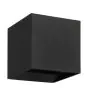 Eglo Applique Murale Calpi 3 Aluminium Noir Up & Down 2.8W 420lm - 830 Blanc Chaud | IP54