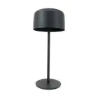Eglo Lampe De Chevet Roccanova Solar Acier Noir 2W 270lm - 830 Blanc Chaud | IP44 - Dimmable tactile - USB-C